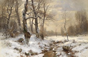 冬の森のハンター 作： Wilhelm Schröter